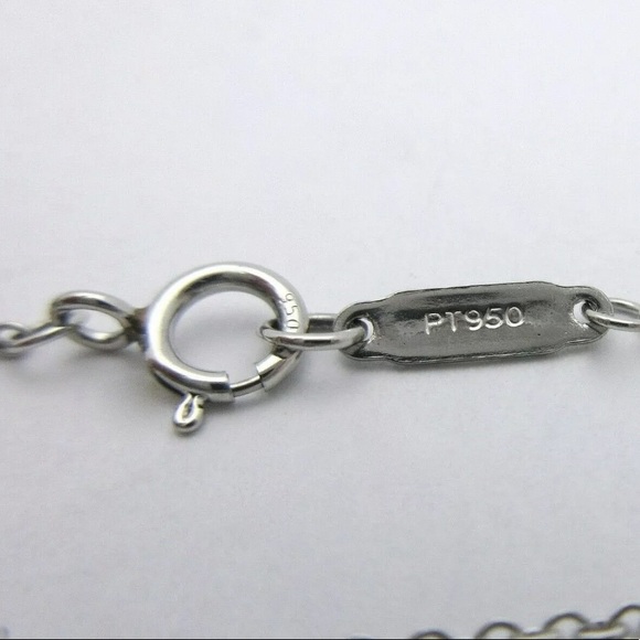 TIFFANY & CO ROUND PAVE DIAMOND LOCK NECKLACE - Picture 13 of 16